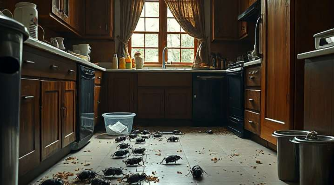 Cuando se considera plaga de cucarachas: señales de infestación